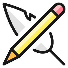 Content Pencil Quill Icon from Ultimate Colors Set