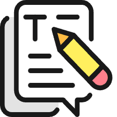Content Pencil Write Icon from Ultimate Colors Set