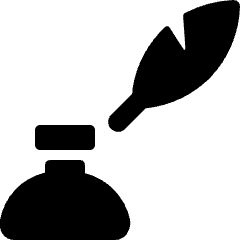 Content Quill Ink Icon from Ultimate Bold Set
