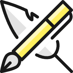 Content Quill Pen Icon from Ultimate Colors Set