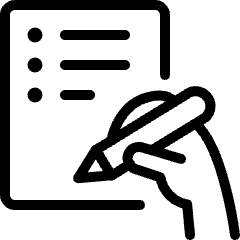 Content Write Icon from Ultimate Light Set