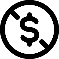 Nc Content Sign Icon from Ultimate Bold Set