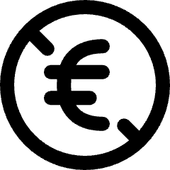 Nc Eu Content Sign Icon from Ultimate Bold Set