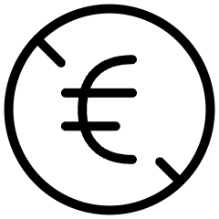 Nc Eu Content Sign Icon from Ultimate Light Set