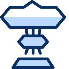 Atomic Bomb Icon from Cyber Duotone Set