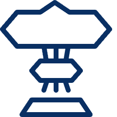 Atomic Bomb Icon from Cyber Line Set