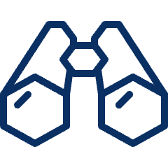 Binocular 1 Icon from Cyber Line Set