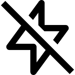 Flash Disable Not Allow Icon from Nova Line Set