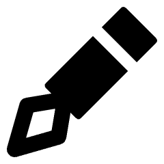 Founten Pen Icon from Nova Solid Set