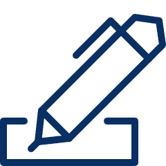 Pen Textbox Icon from Cyber Line Set