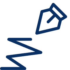 Pen Write 1 Icon from Cyber Line Set