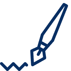 Pen Write 3 Icon from Cyber Line Set