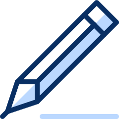 Pencil 3 Icon from Cyber Duotone Set