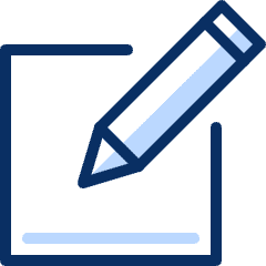 Pencil Paper 2 Icon from Cyber Duotone Set