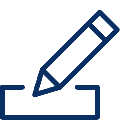 Pencil Textbox Icon from Cyber Line Set