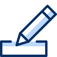 Pencil Textbox Icon from Cyber Duotone Set