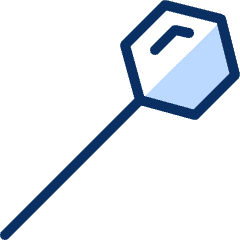 Pin 2 Icon from Cyber Duotone Set