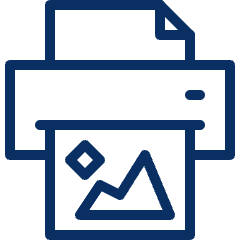 Printer 3 Icon from Cyber Line Set