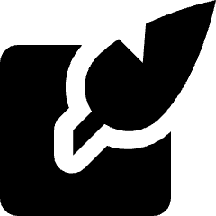 Quill Write Icon from Nova Solid Set