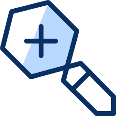 Zoom IN 2 Icon from Cyber Duotone Set