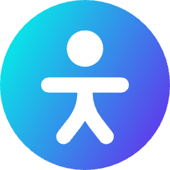 Accessibility Icon from Core Gradient Set