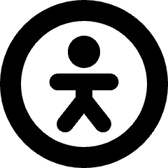 Accessibility Icon from Micro Solid Set