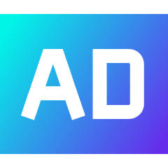 Ad Icon from Sharp Gradient Set
