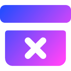 Archive Junk Box Icon from Core Gradient Set