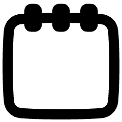 Blank Notepad Icon from Plump Remix Set