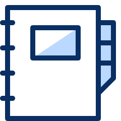 Book Address Icon from Cyber Duotone Set