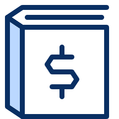 Book Dollar Sign Icon from Cyber Duotone Set