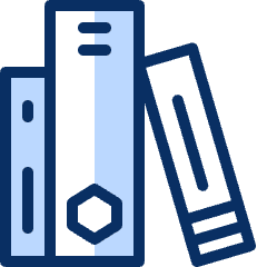 Book Library Icon from Cyber Duotone Set