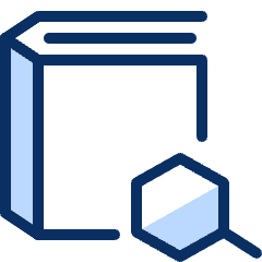 Book Search Find Icon from Cyber Duotone Set