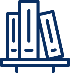 Book Shelf Icon from Cyber Line Set