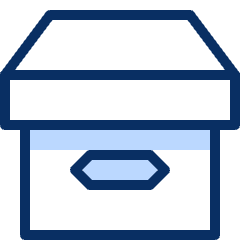 Box 2 Icon from Cyber Duotone Set