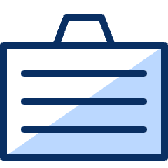 Briefcase Icon from Cyber Duotone Set