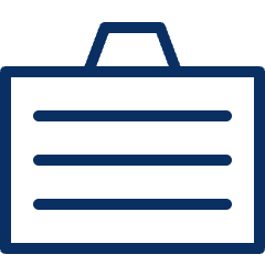 Briefcase Icon from Cyber Line Set