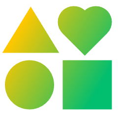 Categories Icon from Sharp Gradient Set