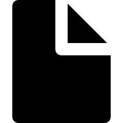Content File Document Icon from Micro Solid Set