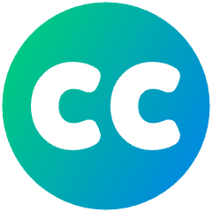 Creative Commons Icon from Plump Gradient Set