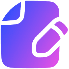Draft Icon from Plump Gradient Set