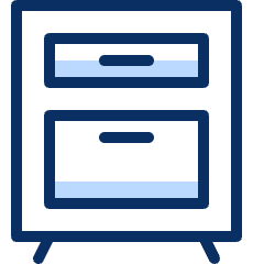 Drawer 2 Icon from Cyber Duotone Set