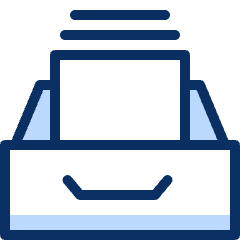Drawer Document 2 Icon from Cyber Duotone Set