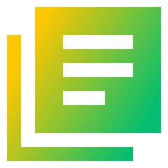 Library Books Icon from Sharp Gradient Set