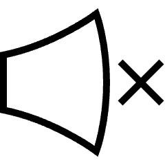 Mute 1 Icon from Platinum Set