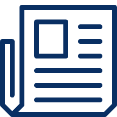 Newspaper 2 Icon from Cyber Line Set