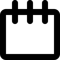 Note Pad Icon from Micro Line Set
