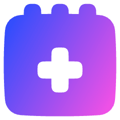 Notepad Add Icon from Plump Gradient Set