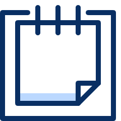 Notepad Icon from Cyber Duotone Set