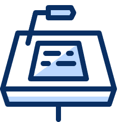 Presentation Counter 1 Icon from Cyber Duotone Set